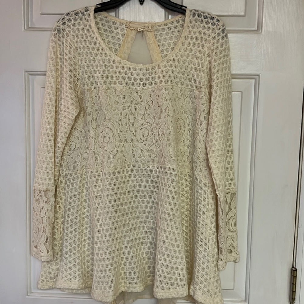 Cream color tunic